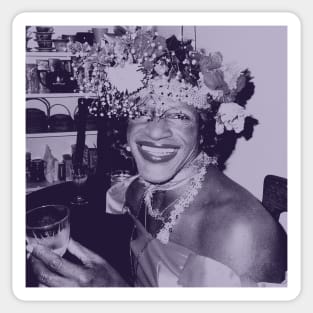 Marsha P Johnson - purples Sticker